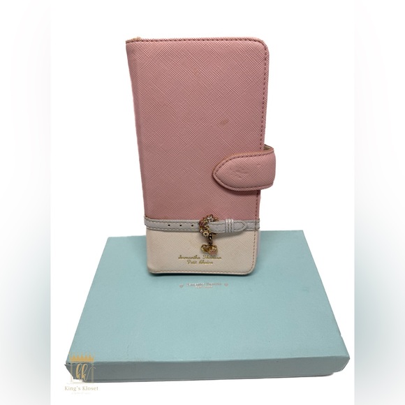 Samantha Thavasa iPhone case/ Wallet - Picture 1 of 9